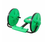 Xgdsnly Niños Balanceador Bicicleta Manual Correpasillos Infantil con Base Segura Asiento Ergonómico y Rueda Estable Adecuado para Juegos Grupales Escuela Hogar, Verde