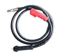 Xgdsnly Pistola Soldadura con Gas CO2 Euroestilo Pistola Soldadora con Gas Protector Reforzada Antorcha Soldar Euroconector para Mecánicos, Talleres, 5 Metros, Económico, Pistola Europea 500A