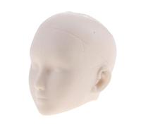Xgdsnly Práctica de Modelado Y Maquillaje de Cabezas de Muñecas de Referencia para Figuras de Acción a Escala 1:6, Piel Blanca