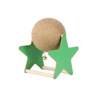 Xgdsnly Rascador con Pelota Sisal Compacto Rascador con Bola Sisal para s, Gatitos, partamentos, Mediano