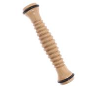Xgdsnly Rodillo Masaje Madera Ligero y Portátil Rodillo Masajeador Relajación Muscular, Rodillo De Masaje De Madera De 22cm Una Pieza