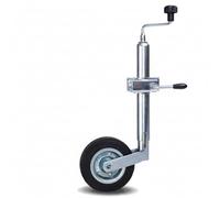 Xgdsnly Rueda Auxiliar Metálico Remolque con Rueda Resistente Herramienta para Camping, Garaje, Gato De Abrazadera Europeo 250 Kg