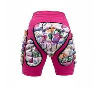 Xgdsnly Short Protector de Cadera Absorbe Impactos Pantalón Antiimpacto Infantil Cintura Ajustable Short de Patinaje Acolchado para Niños , Rosa , 150-XL 10-12 Años Cintura 52cm