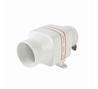 Xgdsnly Soplador en Línea Marino Cuerpo Cilíndrico Ventilador en Línea Resistente a la Corrosión Ventilación Marina, NMIB1-270-02 12V