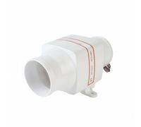 Xgdsnly Soplador en Línea Marino Cuerpo Cilíndrico Ventilador en Línea Resistente a la Corrosión Ventilación Marina, NMIB2-270-02 24V