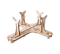 Xgdsnly Soporte Auxiliar para Modelismo de Aviones, Pintado, Estable, Robusto Y Práctico para Hacer Y Pintar, Ideal para Construcción de Pasatiempos, 40cmx39cmx12cm