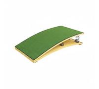 Xgdsnly Tabla de Salto en S Elasticidad Alto Tabla de Salto con 9 Resortes Antideslizante Equipo Deportivo para Escuela, Pedal De Salto para Adultos con 9 Resortes