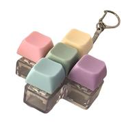 Xgdsnly Teclado Mecánico con Carcasa de PVC Silenciosa Y Sensible, Y Botones Decorar La Oficina, 5 Clave