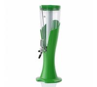 Xgdsnly Torre Cerveza con Grifo Reutilizable Torre Cerveza smontable Dispensador para Establecimientos, Array, Verde
