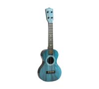 Xgdsnly Ukelele Infantil, Instrumento Musical Educativo, Guitarra de Cuerdas de PP Ligera Que Promueve El Desarrollo Sensorial, Ideal para Aprender Música, Azul
