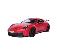 XGFFBAGB 1:18 para 911 Gt3 Racing Sports Car Diecast Modelo Edición Aleación Vehículo Juguetes Colección Regalo(Rosso,No Box)