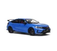 XGFFBAGB 1:18 para Civic Type R FL5 Modelo De Coche De Metal Fundido A Presión Juguete De Colección De Pasatiempos Regalo(BLU,with Box)