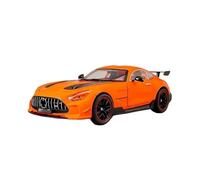XGFFBAGB 1:18 para Coche Deportivo GT, Modelo De Coche De Aleación, Juguete Extraíble, Colección De Fundición A Presión, Decoración, Regalo(Orange,with Box)