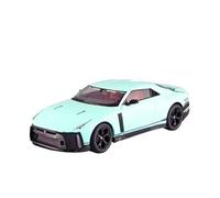 XGFFBAGB 1:18 para GTR 50 Coche Deportivo De Aleación De Metal Fundido A Presión Modelo De Carreras De Juguete(BLU,No Box)