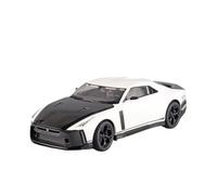 XGFFBAGB 1:18 para GTR 50 Coche Deportivo De Aleación De Metal Fundido A Presión Modelo De Carreras De Juguete(White,No Box)