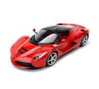 XGFFBAGB 1:18 para Laferrari Versión Refinada Coche Deportivo Estático Fundido A Presión Vehículos Modelo Coleccionable Juguetes(Rosso,No Box)