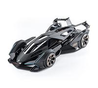 XGFFBAGB 1:18 para Lambo V12 Vision Gran Turismo, Coche Deportivo estático de fundición a presión, Modelo Coleccionable, Juguetes(Black,with Box)