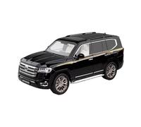 XGFFBAGB 1:18 para Land Cruiser LC300 SUV Aleación De Coche Diecast Modelo Sonido Luz Juguete Decoración del Hogar Adornos Colección Regalo Juguete(Black A,with Box)