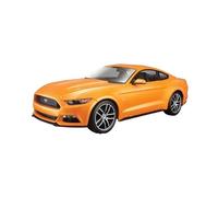 XGFFBAGB 1:18 para Mustang GT Sports Car Diecast Modelo Edición Aleación Vehículo Juguetes Colección Decoración Regalo(Yellow,with Box)