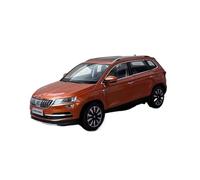 XGFFBAGB 1:18 para Skoda Kodiaq, Modelo De Coche De Aleación Fundida A Presión, Colección De Ventiladores, Exhibición, Decoración del Hogar, Adornos De Metal(Orange,with Box)