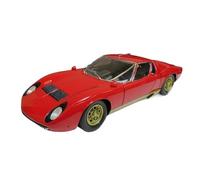 XGFFBAGB 1:18 para SVR Aleación Diecast Totalmente Apertura Edición Limitada Modelo De Coche Colección Decoración Regalo(Red A,No Box)