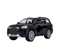 XGFFBAGB 1:24 LC300 GR Modelo De Aleación Sonido Luz Diecast Coche Colección Juguetes Regalo(Black,No Box)