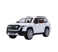 XGFFBAGB 1:24 LC300 GR Modelo De Aleación Sonido Luz Diecast Coche Colección Juguetes Regalo(White,with Box)