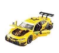 XGFFBAGB 1:24 para 3.0CSL/HommageR/M4/M6/Z4, Modelo De Aleación, Fundición De Metal, Sonido Y Luz, Coche De Juguete(Yellow E,No Box)
