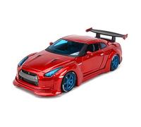 XGFFBAGB 1:24 para GT-R Static Die Cast Vehículos Modelo De Colección Juguetes De Coches(Rosso,with Box)