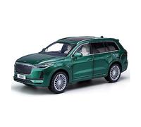 XGFFBAGB 1:24 para Leading Ideal One Sonido Y Luz Pull Back Aleación Diecast Modelo De Coche Adornos De Juguete(Green,with Box)