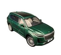 XGFFBAGB 1:24 para Leading Ideal One SUV Aleación Diecast Metal Juguete Vehículos Modelo De Coche Regalo(Green,with Box)