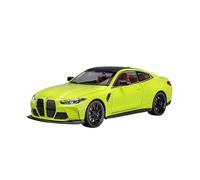 XGFFBAGB 1:24 para M4 IM Sportscar Aleación Muscle Car Modelo Sonido Y Luz Pull Back Juguete Coleccionables Regalo(Yellow,No Box)