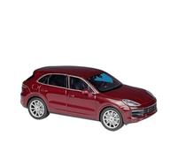 XGFFBAGB 1:24 para Macan Turbo SUV Aleación De Metal Fundido A Presión Vehículos De Juguete Modelo De Coche Colección Regalo(Rosso,No Box)