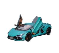 XGFFBAGB 1:24 para Revuelto Aleación Coche Deportivo Diecast Metal Juguete Modelo Regalo(BLU,with Box)
