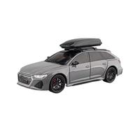 XGFFBAGB 1:24 para RS6 Quattro Station Wagon, Coche De Juguete De Aleación, Modelo De Volante, Sonido Y Luz, Coleccionables, Regalo(Gray B,No Box)