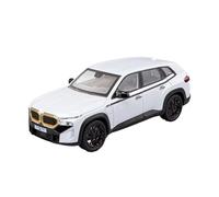 XGFFBAGB 1:24 para XM Alloy Toys, Modelos De Fundición A Presión, Sonido Y Luz, 6 Puertas, Apertura Y Retroceso, Vehículos, Regalos(White,with Box)