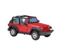 XGFFBAGB 1:24 Wrangler Rubicon 2007, Aleación Fundida A Presión Y Juguete De Metal, Todoterreno, Modelo De Coche, Regalo(Red 1,No Box)