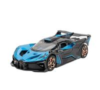 XGFFBAGB 1:32 Bolide - Coche Deportivo De Aleación Fundida, Modelo con Sonido Y Luz, Juguete Coleccionable, Regalo(BLU,with Box)
