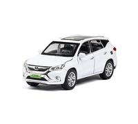 XGFFBAGB 1:32 para BYD Canción SUV Ruedas Diecast Modelo De Metal Pull Back Colección De Juguetes para Regalo(White,with Box)