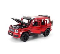 XGFFBAGB 1:32 para G700 SUV Modelo De Vehículo Coche Metálico con Sonido Y Luz, 6 Puertas Que Se Abren(Rosso,with Box)