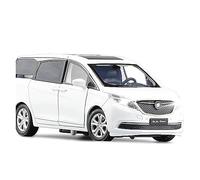 XGFFBAGB 1:32 para GL8 ES Avenir Modelo De Coche Sonido Y Luz Aleación Fundida A Presión Juguete Deportivo Coleccionable(White,No Box)