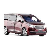 XGFFBAGB 1:32 para GL8 ES Avenir Modelo De Coche Sonido Y Luz Aleación Fundida A Presión Juguete Deportivo Coleccionable(Brown,with Box)