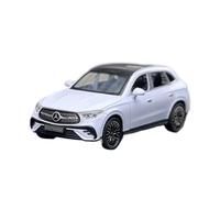 XGFFBAGB 1:32 para GLC400 SUV Coche En Miniatura De Aleación Sonido Y Luz Juguete Extraíble Coleccionable Regalo(White,No Box)