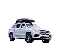 XGFFBAGB 1/32 para GLS GLS580 SUV Aleación Diecasts Metal Juguete Modelo De Coche Colección Sonido Y Luz Regalos(White C,with Box)