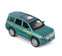 XGFFBAGB 1:32 para Land Cruiser Prado Coche De Aleación De Metal Vehículos De Juguete Fundidos Modelo 6 Puertas Se Pueden Abrir(Green B,with Box)
