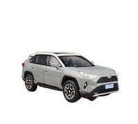 XGFFBAGB 1/32 para RAV4 SUV 2023 Aleación De Fundición A Presión Modelo De Coche Pull Back Juguete Coleccionable Regalo(Gray B,with Box)
