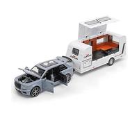 XGFFBAGB 1:32 para Remolque De Aleación Fundida A Presión, Modelo De Coche De Metal, Juguete De Colección(Gray A,No Box)