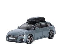 XGFFBAGB 1:32 para RS6 Quattro Station Wagon, Aleación Fundida A Presión Y Vehículos De Juguete, Modelo De Coche con Sonido Y Luz, Regalos(Gray B,with Box)