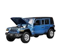 XGFFBAGB 1:32 para Vehículos De Juguete Wrangler, Modelo De Amortiguador De Sonido Y Luz(Blue B,with Box)