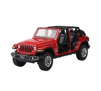 XGFFBAGB 1:32 para Vehículos De Juguete Wrangler, Modelo De Amortiguador De Sonido Y Luz(Red C,with Box)